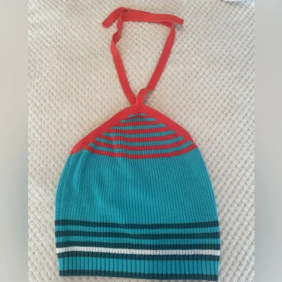 Zara knitted halter top - Picture 1 of 3